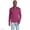 Light Raspberry, variant on Men's Long Sleeve American-Grown Supima Cotton Polo Shirt with Pocket