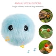 thumbnail image 2 of Interactive Chirping Balls Cat Toy Balls With 3 Lifelike Animal Chirping Sounds Frog Cricket Bird Kitten Refillable Catnip Toys Cat Kicker Toys, 2 of 7