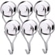 thumbnail image 1 of Ganchos magnéticos resistentes para camarotes de cruceros, refrigeradores, parrillas colgantes, herramientas, ganchos magnéticos para bolsos, imanes fuertes, 6 piezas, 1 of 5