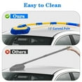thumbnail image 4 of Car Wash Brush Mop with Long Handle,Car Wash Brush with 1 Replaceable Microfiber Mop Heads,15° Curved Extension Pole Auto Cleaning Wash Kit for Truck SUV RV Camper,Yellow, 4 of 6