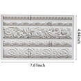 thumbnail image 3 of DIY Baroque Scroll Relief Cake Border Silicone Molds - European Frame Cake Decorating Tools, 3 of 7