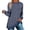 Black, variant on Womens Crewneck Pullovers Color Block Sweaters Long Sleeve Shirts Side Split Tunic Tops for Leggings