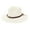 Light Yellow, variant on Womens Mens Wide Brim Straw Panama Hat Fedora Summer Beach Sun Hats UPF Straw Hat for Women Beige One Size