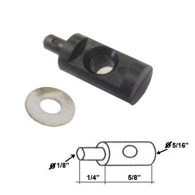 Continuous Piano Hinge - Nylon Hinge Pin Kit 5/16