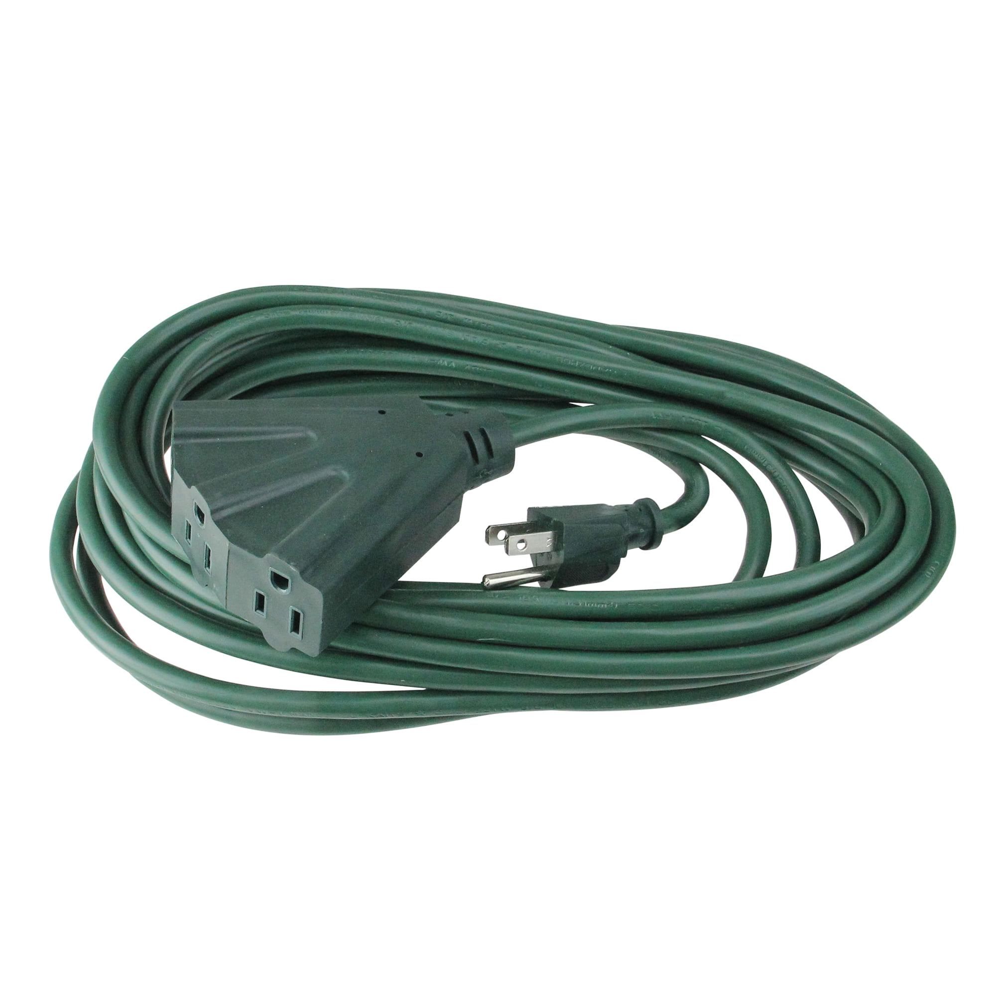 25-Feet Stanley 51551 3-Outlet In-line Outdoor 14/3 Extension Cord Green 25-Feet Stanley 51551 3-Outlet In-line Outdoor 14/3 Extension Cord Green