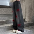thumbnail image 6 of JLMSPLWG Baggy Jeans for Girls Y2k Straight Wide Leg Denim Pants Kids Trendy Heart Shaped Pattern Trousers Teens Vintage Streetwear Girls Clothes, 6 of 6