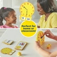 thumbnail image 4 of Learning Resources Time Activity Set  Time Clock Time Cards About Time, Ages 5+, 4 of 8