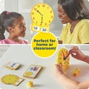 Learning Resources Time Activity Set, Teaching Time Activity, Ages 5+