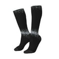 thumbnail image 2 of Daiia Sports Socks Silver Glitter1 Printed Novelty Crew Socks for Men Women Knee High Socks Cotton Socks Soft & Breathable Support Unisex Socks, 2 of 9