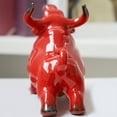 thumbnail image 6 of Kraoden Ceramic Bull Figurine, Home and Office Desk Decoration, Wealth & Luck Symbol, Auspicious Craft Gift for Friends and Family, 6 of 6