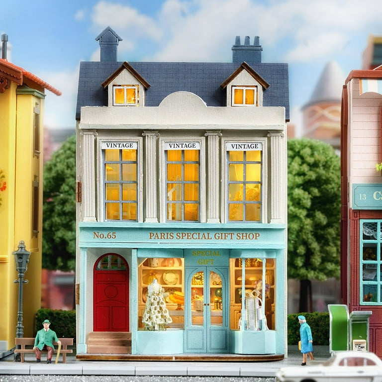 Kisoy Romantic and Cute Dolls' Rooms DIY Miniature House Kit