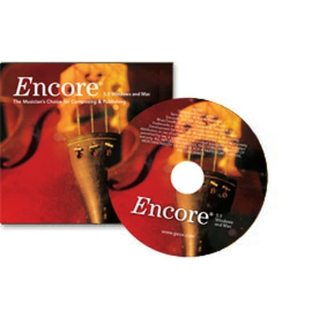 Encore Music Notation Software