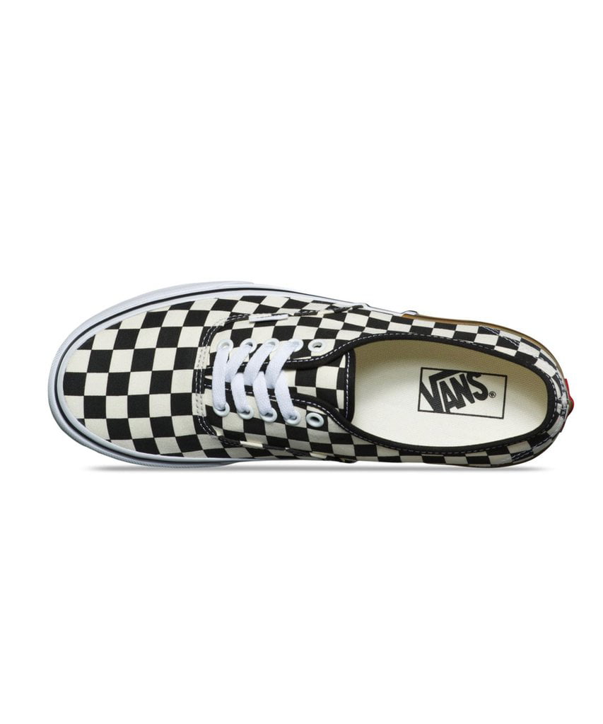 vans authentic gum block checkerboard skate shoes