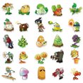 thumbnail image 3 of Pegatinas Plants Zombies, vinilo impermeable, anime, 50 unidades, 3 of 5