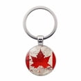 thumbnail image 1 of Canadian Souvenir Keychain Durable Metal Carabiner Clip For Keys Luggage Backpack And Giving, 1 of 4