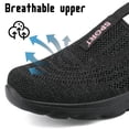 thumbnail image 3 of CHICVOMEY Clogs Mules for Women Shoes Slip on Sneakers Flats Lightweight Breathable Mesh Comfort Walking Shoes, 3 of 9