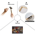 thumbnail image 2 of Kitchen Canvas Wall Art Couful Spice in Spoon Vintage Picture Dining Room Canvas Painting for Home Wall Decor, Spices Framed Artwork for Kitchen Restaurant Wall Decoration Ready to Hang (12"Hx18"W), 2 of 6