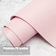thumbnail image 6 of BOSOBO Desk Pad, 30" x 14" PU Leather Desk Mat, XL Extended Mouse Pad, Waterproof Desk Blotter Protector, Ultra Thin Large Laptop Keyboard Mat, Non-Slip Desk Writing Pad for Office Home, Pink, 6 of 7