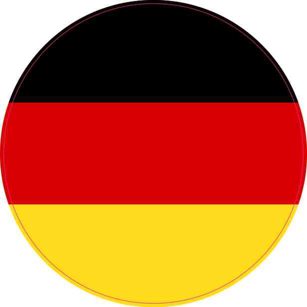Germany Flag Baby Soccer Fan Car Bumper Sticker Decal 5" x 5" 