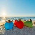 thumbnail image 4 of Pronoia 1pc Portable Inflatable Air Sofa Bed - Second Quick Inflate Outdoor Couch for Camping, Beach And Backyard, Waterproof Ultralight Lounge, 396Lbs Capacity for Adults/Family, 4 of 8