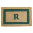 thumbnail image 1 of Nedia Home 02086R Single Picture - Green Frame 30 x 48 In. Heavy Duty Coir Doormat - Monogrammed R, 1 of 1