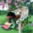 thumbnail image 5 of Coolnut Magnetic Mailbox Cover, Beautiful Flowers Leaves Pattern Post Mail Box Cover Mail Wraps Cover, Standard Size 20.7" L x 18" W, 5 of 5