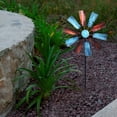 thumbnail image 2 of Yuedong Spinning Windmill Wrought Iron 24*73cm Removable Garden Decor, 2 of 9