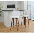thumbnail image 3 of LumiSource Henry 30" Fixed-Height Barstool - Set of 2, 3 of 6