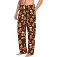 thumbnail image 6 of Logiee Christmas Gingerbread Cookies Print Pajama Pants for Men,Men’s Pajama Bottoms,Mens PJ Pants with Pockets & Button Fly-Small, 6 of 6