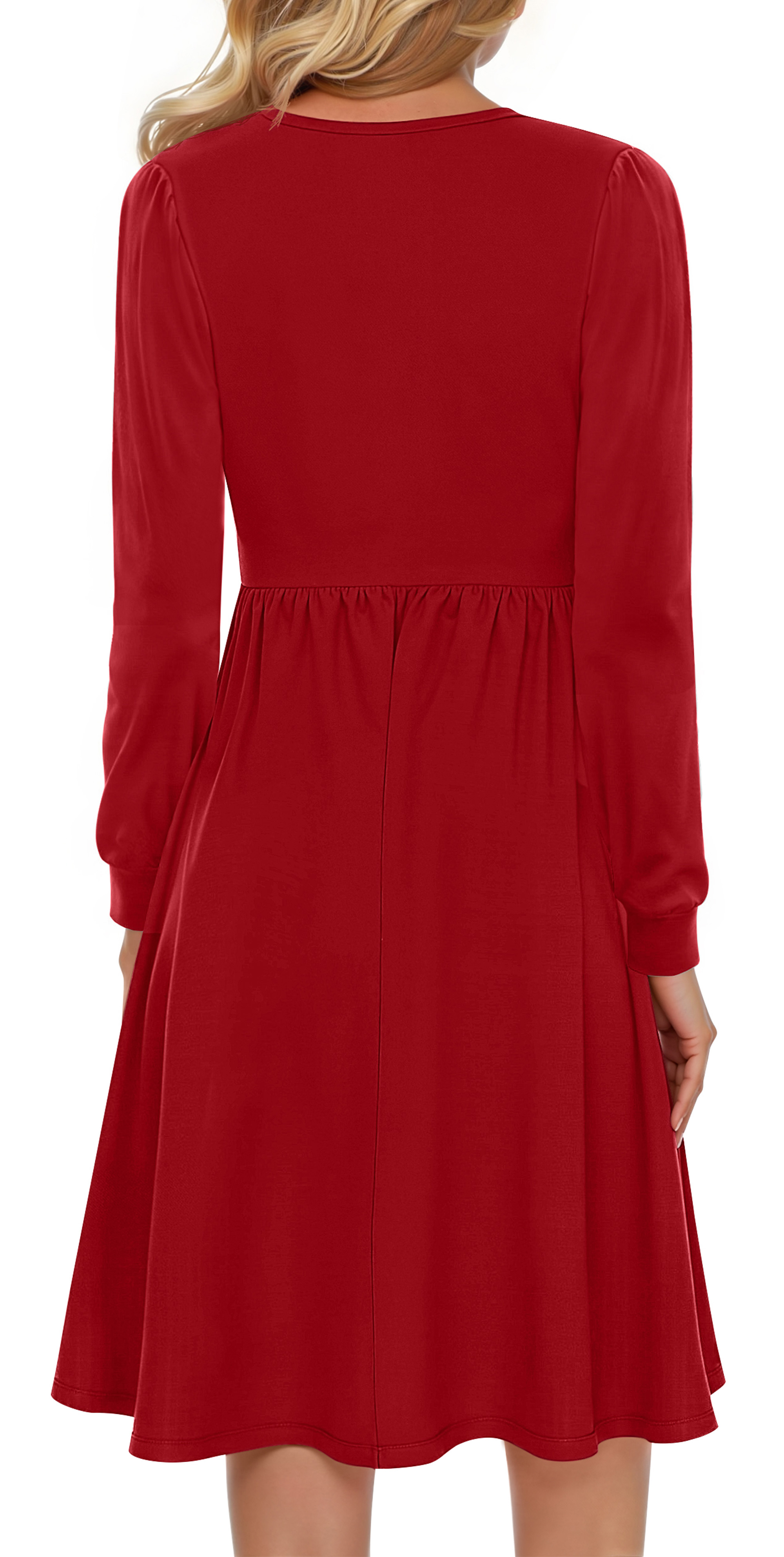 Fantaslook Women's Long Sleeve Floral Midi Dress photo 4