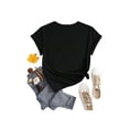 thumbnail image 2 of Playera Blusa De Familia Capybara Ropa Para Mujer Capibara Color Negro Talla Mediana Marca Emil SaEs, 2 of 4
