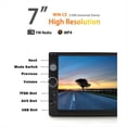 thumbnail image 2 of Reproductor MP5 2DIN de 7 Pulgadas Radio Multimedia Universal para Coche con Bluetooth USB TF FM con Cable Android Auto Carplay Radio Automática, 2 of 5