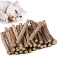 thumbnail image 1 of 30 Matatabi Natural Catnip Sticks for Dental Treats, 1 of 4