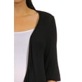 thumbnail image 5 of Women's Maternity 3/4-sleeve Open Shrug, 5 of 12