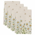 thumbnail image 2 of Spring Daisy Kitchen Towels Set of 4, Farmhouse Vintage Botanical Blossom Florals Absorbent Dish Towels for Kitchen, Microfiber Hand Towel, Quick Drying Tea Towel for Cleaning Decorative Dishcloths, 2 of 7