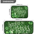 thumbnail image 3 of St.Patrick Day Kitchen Rugs and Mat 2 Pieces Set Cushioned Anti Fatigue Kitchen Mat Non Slip Runner Rug Washable Farmhouse Decor for Indoor Outdoor, 3 of 6