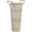 Beige, variant on HERFIER Retro Flowerpot Balcony Flower Bucket Vase Metal Round Bucket with Handle 5.9x4.32x9.63in
