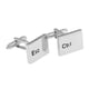 thumbnail image 3 of Computadora de Tono de Plata Ctrl CTRL TECLETAS Gemelos para Hombre Joyas de de Hugo Cufflinks del Mens, 3 of 7