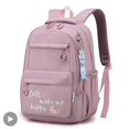 thumbnail image 2 of Pink Lightweight Water-Resistant Backpack For Women Girls Kids With Laptop Compartment, 2 of 7
