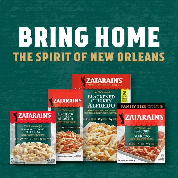 Zatarain' Frozen Blackened Chicken Alfredo - Walmart Business Supplies