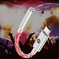 thumbnail image 2 of JCALLY JM6 Pro Type-C to 3.5mm CX31993 Digital Audio Portable Decoding Amp Hifi DAC Mobile Headset USB JM11, 2 of 5