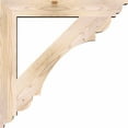 thumbnail image 3 of Ekena Millwork 3 1/2"W x 28"D x 28"H Olympic Traditional Smooth Bracket, Douglas Fir, 3 of 4