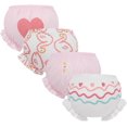 thumbnail image 1 of Pantalones de entrenamiento AUBIG para bebés y niñas Bloomers algodón 4 unidades, 1 of 1