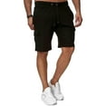 thumbnail image 7 of alcepopk Cargo Shorts for Men Below The Knee Mens Cargo Shorts with Multi-Pockets Men's Long Shorts for Camping Hiking(Black,XL), 7 of 7