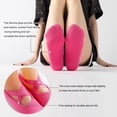 thumbnail image 6 of Peaoy 4 Pairs Yoga Socks for Women Non-slip Barre Socks Pilates Socks with Straps, 6 of 6