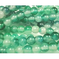 6mm Pistachio Green Jade Smooth Round Beads Genuine Gemstone Natural Jewelry Making