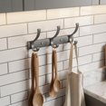 thumbnail image 5 of REGALWOVEN 1 Pack Coat Rack Wall Mount, Coat Hook, Hat Rack, Wall Hooks for Hanging for Entryway, Bedroom Gray 3 Hooks, 5 of 5