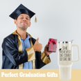 thumbnail image 6 of Graduation Gifts for Her She Believed She Could So She Did Tumbler Coffee Mug 40oz Cup with Handle and Straw, 6 of 6