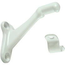 Ultra Hardware White Standard Handrail Bracket 61736