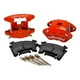 Wilwood D154 Rear Caliper Kit - Red 1.12 / 1.12in Piston 1.04in Rotor main image 0